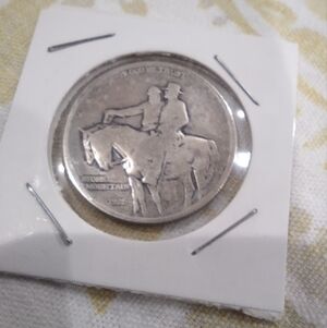 Real U.S. Coin 1925 Stone Mountain Silver Half Dollar